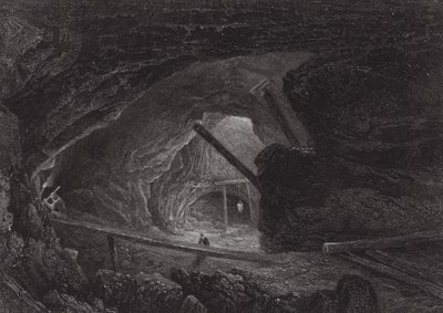 Australia: The Burra Burra Copper Mines by Samuel (after) Prout