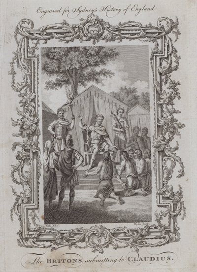 The Britons submitting to Claudius by Samuel (after) Wale