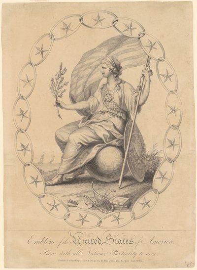 Emblem of the United States of America by Samuel A. Harris