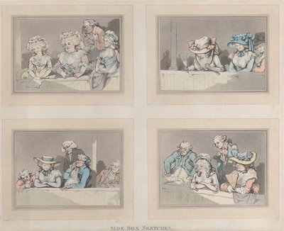 Side Box Sketches by Samuel Alken