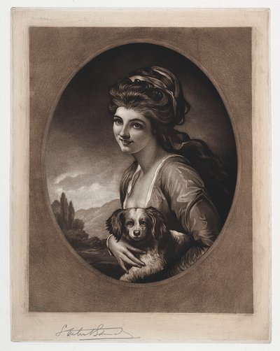 Lady Hamilton as Nature by Samuel Arlent Edwards