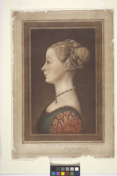 Portrait Of A Lady by Samuel Arlent Edwards