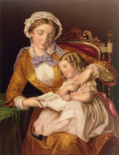 The First Lesson by Samuel Baruch Halle