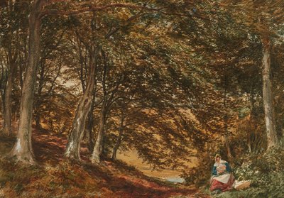 Picnic in the Woods by Samuel Bough
