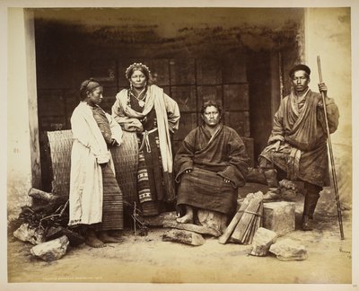 Group of Bhooteas, Darjeeling, from 
