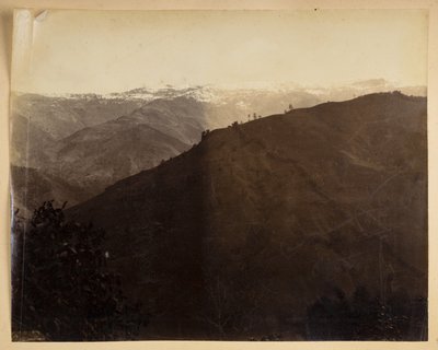 Mountain scenery at Darjeeling, from 