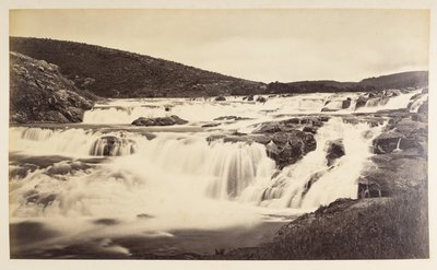 Rapids on the Pykara below the bridge (Nilgiri Hills) by Samuel Bourne