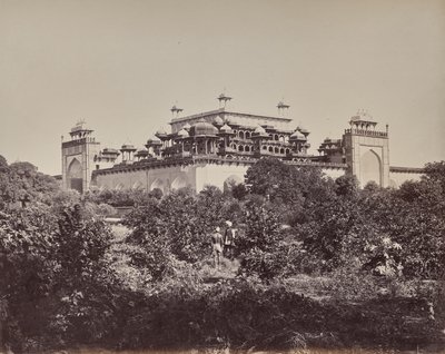 Secundra Near Agra. The Mausoleum of the Emperor Akbar by Samuel Bourne