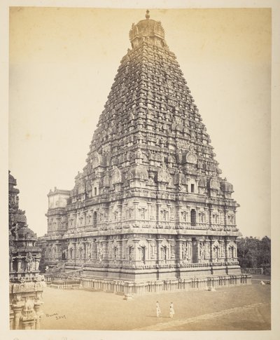 The great Pagoda, Tanjore, from the ramparts by Samuel Bourne