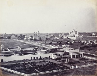 View of the Chattar Manzil Palace Complex by Samuel Bourne