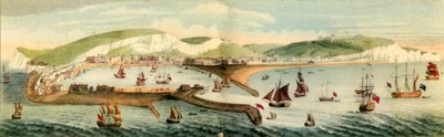 The South Prospect of Dover, in the County of Kent, 1749, 1942 by Samuel Buck