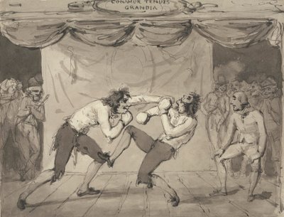 Polite Amusement of Brute Beasts at the Lyceum by Samuel Collings