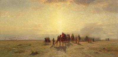 Caravan in the Desert by Samuel Colman