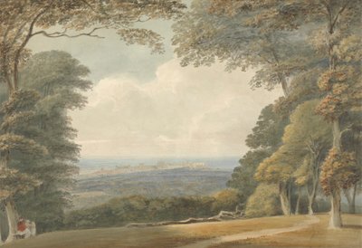 Distant View of Windsor Castle by Samuel Davis