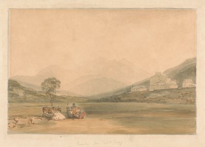 Snowdon from Capel Curig by Samuel Davis