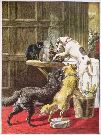 Christmas Day: The Uninvited by Samuel Edmund (after) Waller
