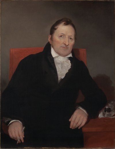 Eli Whitney (1765-1825) B.A. 1792, M.A. 1795 by Samuel Finley Breese Morse