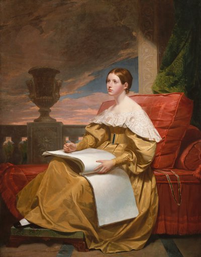 Susan Walker Morse, The Muse by Samuel Finley Breese Morse