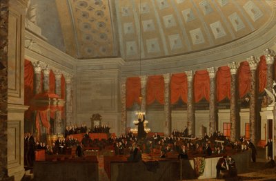 The House of Representatives, c.1822 by Samuel Finley Breese Morse