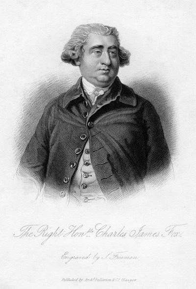 Charles James Fox, Whig statesman by Samuel Freeman