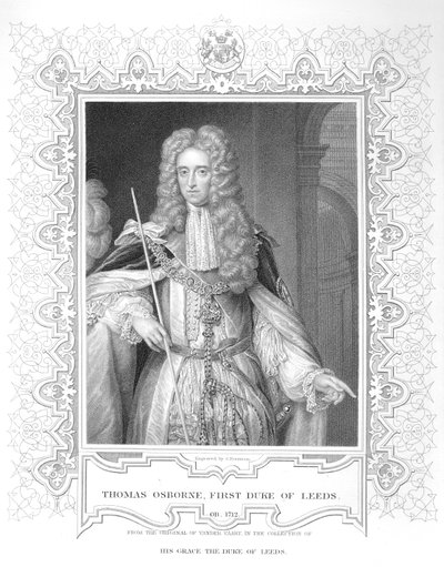 Portrait of Thomas Osborne by Samuel Freeman