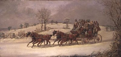 Ipswich to London Stage Coach by Samuel Henry Alken