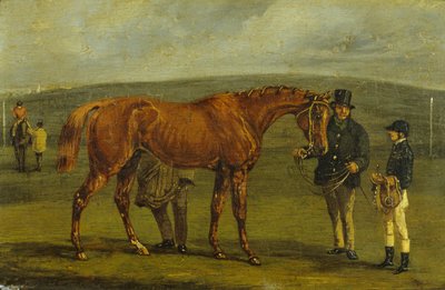 Preparing for a Race by Samuel Henry Alken