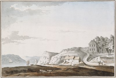 Aust Passage, Gloucestershire by Samuel Hieronymous Grimm