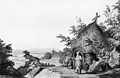 The Hermitage at Selborne by Samuel Hieronymous Grimm