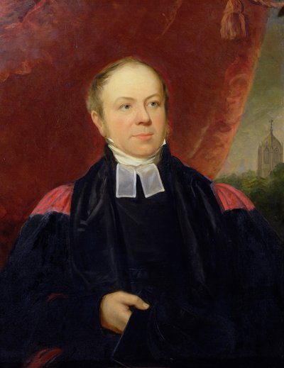 Portrait of William Buckland, Professor of Mineralogy at Oxford University and Dean of Westminster by Samuel Howell