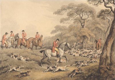Foxhunting: Going to Cover by Samuel Howitt