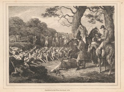 Stag Hunting by Samuel Howitt