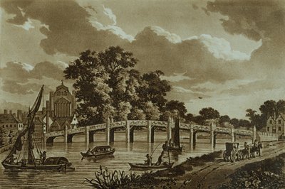 Hampton Court Bridge, Illustration from 