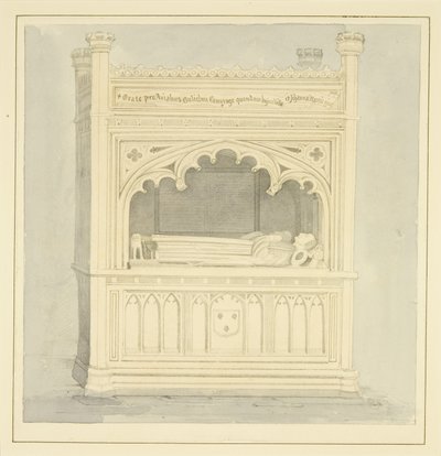 Monument to William Canynges in St Mary Redcliffe by Samuel Jackson