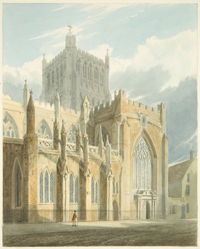 North View of Bristol Cathedral by Samuel Jackson