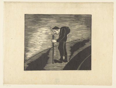 Figure with Hump by Samuel Jessurun de Mesquita (signed by artist)