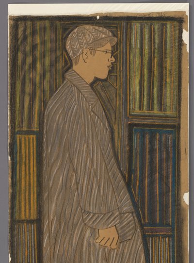 Standing Boy Full-Length by Samuel Jessurun de Mesquita (signed by artist)