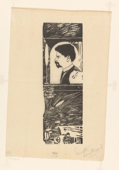 Self-Portrait by Samuel Jessurun de Mesquita (signed by artist)
