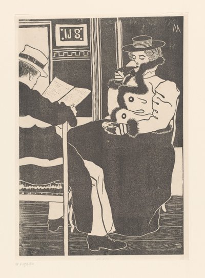 Interior of a Café by Samuel Jessurun de Mesquita