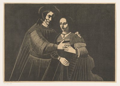 Portrait of a Couple as Old Testament Figures, called 