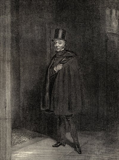 The Duke Entering the House of Lords, illustration from 