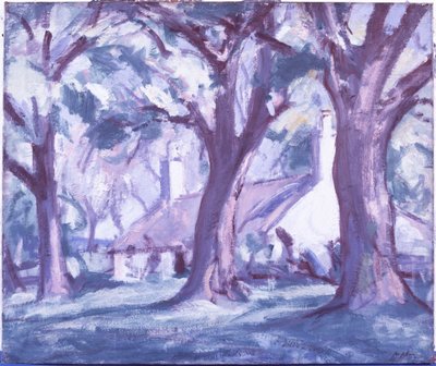 A Cottage, Kirkcudbright by Samuel John Peploe