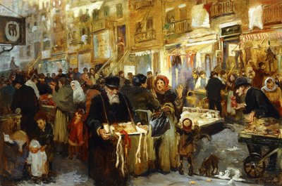 The Lower East Side, c.1914 by Samuel Johnson Woolf