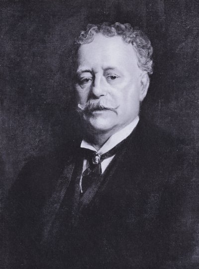 Portrait of Henry Woods by Samuel Luke (after) Fildes