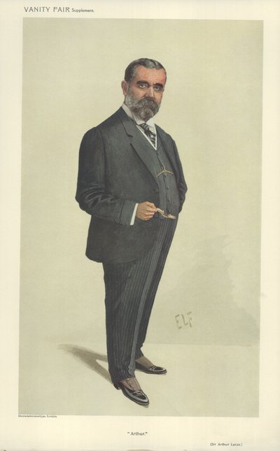 Sir Arthur Lucas by Samuel Luke Fildes