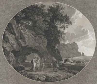 The Tempest, Act I: Ferdinand and Miranda by Samuel Middiman