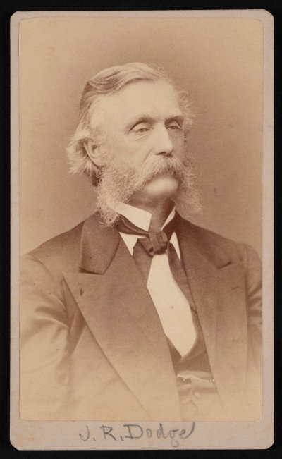 Portrait of Jacob Richards Dodge by Samuel Montague Fassett