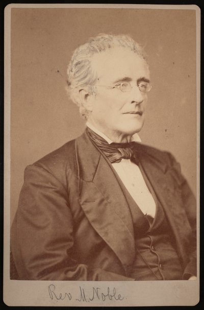 Portrait of Rev. Mason Noble by Samuel Montague Fassett