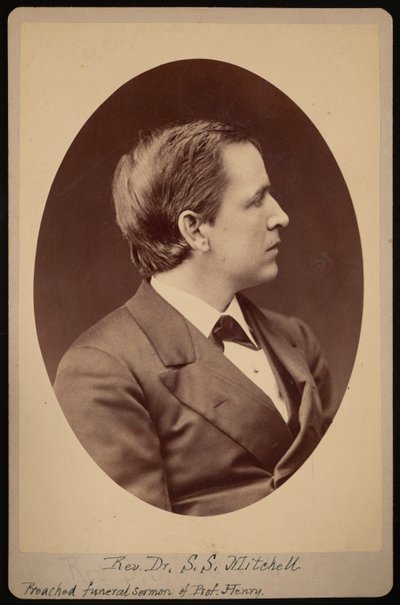 Portrait of Rev. Samuel Swain Mitchell by Samuel Montague Fassett