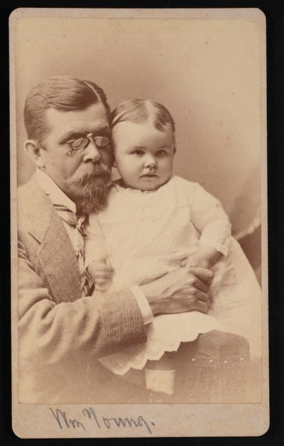 Portrait of William Young and Child by Samuel Montague Fassett